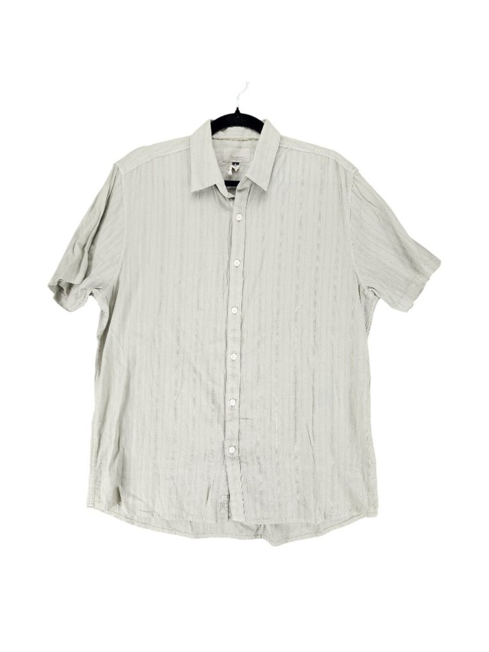 Civil Society Shirt Mens Medium Sage Green Short Sleeve Button Up *NWOT*